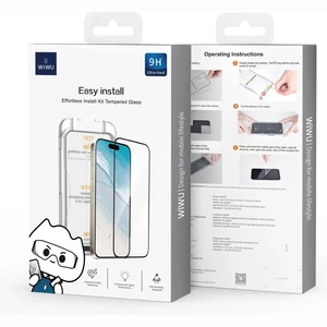 ارزان ترین گلس شیشه‌ای آیفون 17 پرومکس ویوو همراه با کیت نصب