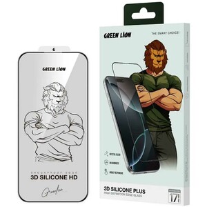 گلس گوشی آیفون 17 پرو گرین لاین Green Lion GN3DSIL17PCL