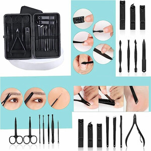 ست مانیکو و پدیکور ناخن 18 عددی گرین