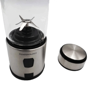 آبمیوه‌گیری و شیکر شارژی شش تیغه 450 میلی‌لیتری 126 وات پاورولوژی PN6BPJBK