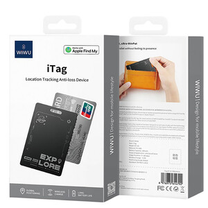 WiWU iTag WT-03 Easy to find card tracker support Apple