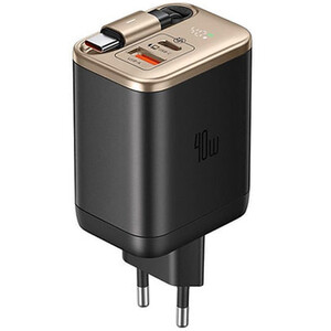 خرید شارژر دیواری 40 وات تایپ سی و یو اس بی مک دودو با کابل تایپ سی
