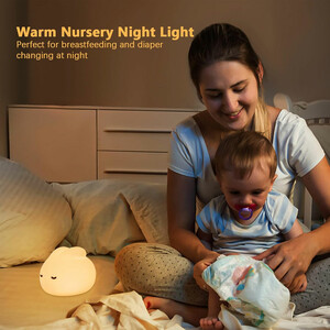 چراغ خواب رومیزی فانتزی قابل شارژ طرح خرگوش