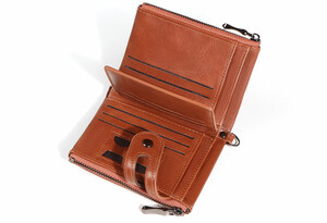 فروش کیف پول مردانه سانی ستی RFID anti-theft men's leather wallet S3021