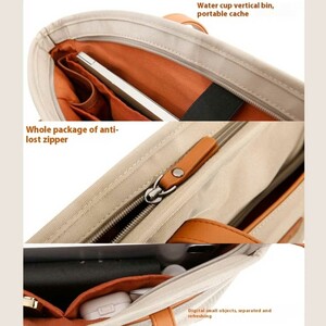 ساختار با کیفیت کیف دوشی زنانه و کیف لپ تاپ 15.6 اینچ بنج