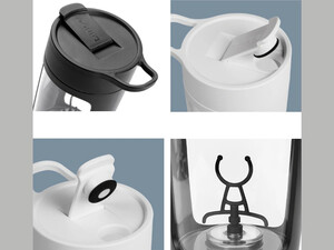 شیکر ورزشی شارژی 650 میلی لیتر EQURA Automatic Mixing Cup EQURA-02