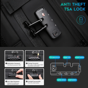 فروش کوله پشتی مسافرتی ضد آب طرح چمدان بنج