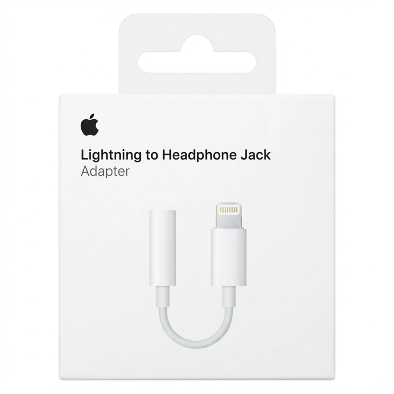 جك مبدل اپل لایتنینگ به جک 3.5 میلی‌متری | مختص به سري مدلهاي 11 و 12 و 13 و 14 | تبدیل Lightning به AUX