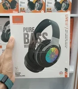 هدفون بی‌سیم JBL مدل LIVE 650BTNC با قابلیت حذف نویز غیر اصل اقتصادی
