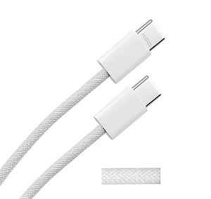 کابل شارژ اپل Type‑C 60W طول 1 متر  | مختص به سري مدلهاي 15 و 16 و 17  | شارژ سریع آيفون و مک‌بوک و آیپد 2