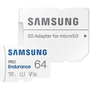 کارت حافظه microSDXC سامسونگ مدل PRO Endurance کلاس 10 استاندارد UHS-I U1 سرعت 80MBps ظرفیت 64 گیگابایت