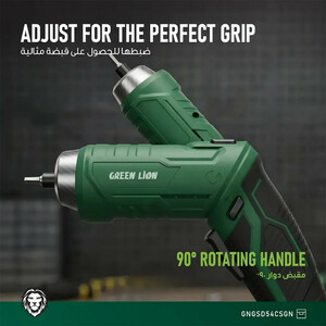 پیچ گوشتی شارژی 3.7 ولت گرین لاین مدل GSD-54 بسته ۵۴ عددی