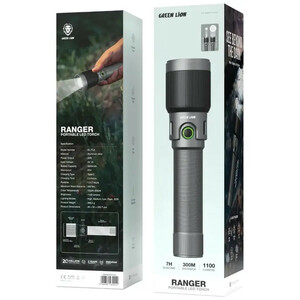 چراغ قوه شارژی گرین لاین مدل RANGER با نور مهتابی