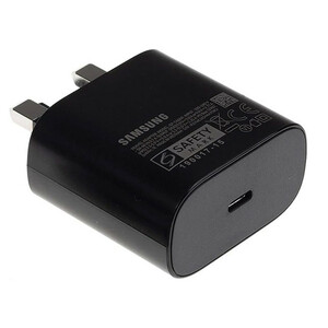 شارژر 25 وات سامسونگ مدل 25W اصل | آداپتور سوپرفست  - سه پین