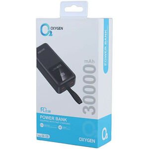 پاوربانک 22.5 وات اکسیژن مدل OX-120 ظرفیت 30000 میلی آمپر ساعت