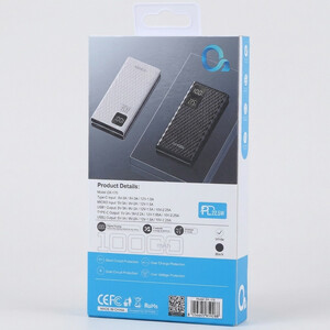 پاوربانک 22.5 وات اکسیژن مدل OX-170 PD ظرفیت 10000 میلی‌آمپرساعت به همراه کابل USB-C