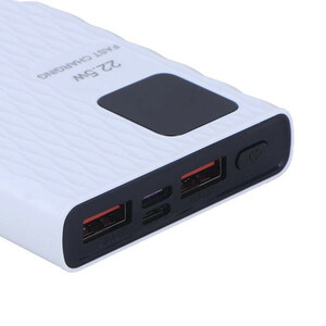 پاوربانک 22.5 وات اکسیژن مدل OX-170 PD ظرفیت 10000 میلی‌آمپرساعت به همراه کابل USB-C