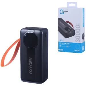 پاور بانک فست شارژ اکسیژن OX-200 PD 22.5W ظرفیت 30000 میلی آمپر ساعت