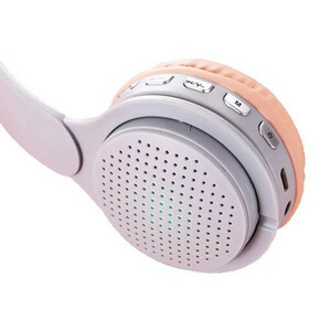 هدست بلوتوث طرح خرگوشی مدل KT-57 | هدست فانتزی با نورپردازی RGB