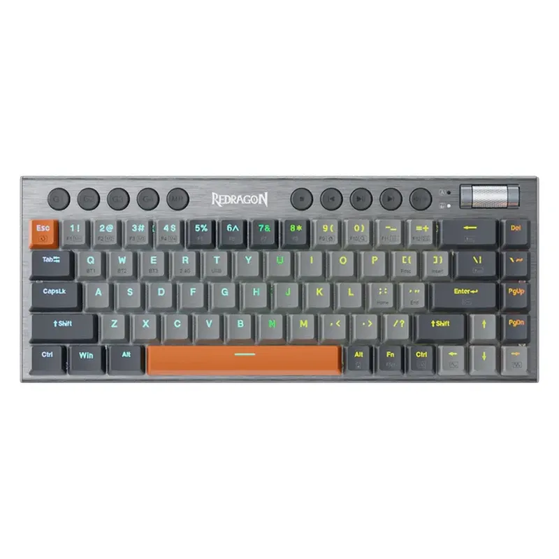 کیبورد بی سیم مکانیکال گیمینگ ردراگون HORUS K609 GG Pro