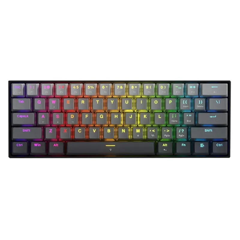 کیبورد مکانیکال گیمینگ ردراگون K617 FIZZ GGB RGB-M