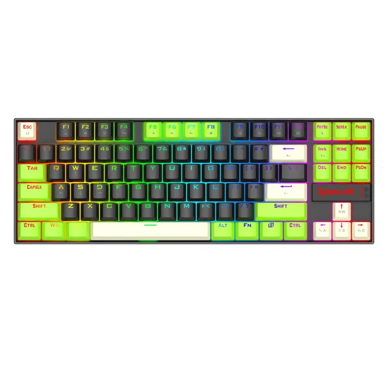 کیبورد مکانیکال گیمینگ ردراگون KUMARA K552 BGC-M RGB