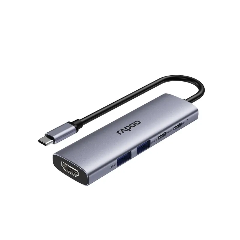 هاب 5 پورت USB-C رپو مدل Rapoo XD51