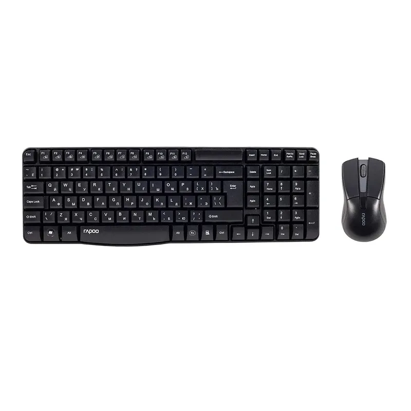 ست کیبورد و ماوس بی‌سیم رپو مدل Rapoo X1800 Pro