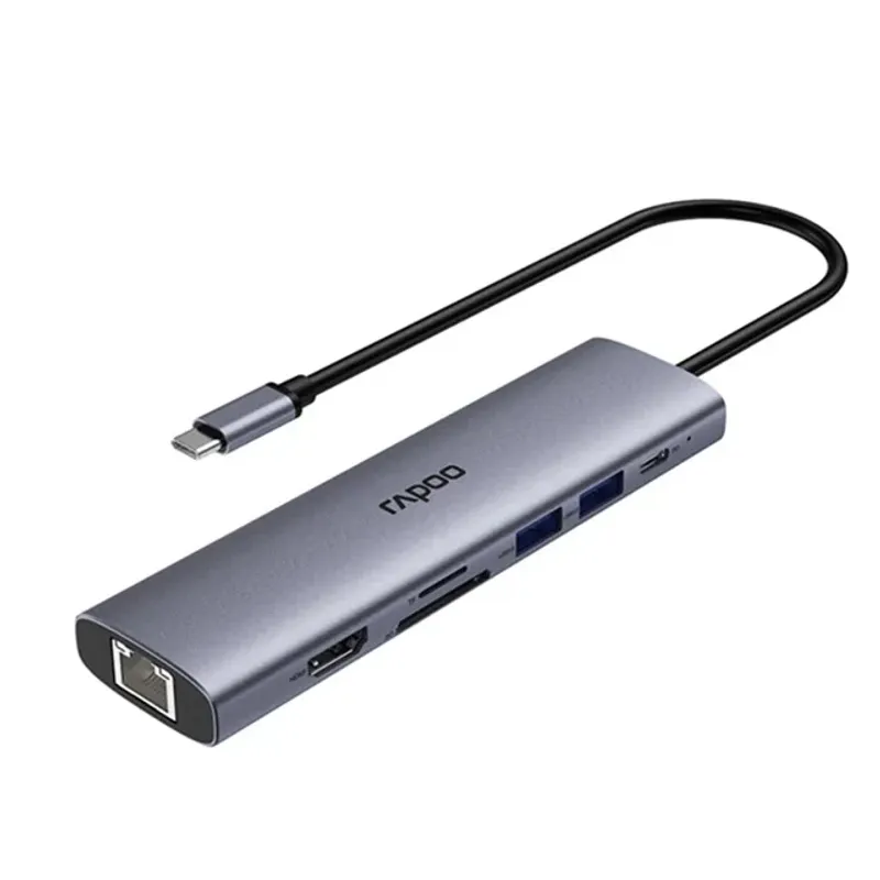 هاب 7 پورت USB-C رپو مدل Rapoo XD71
