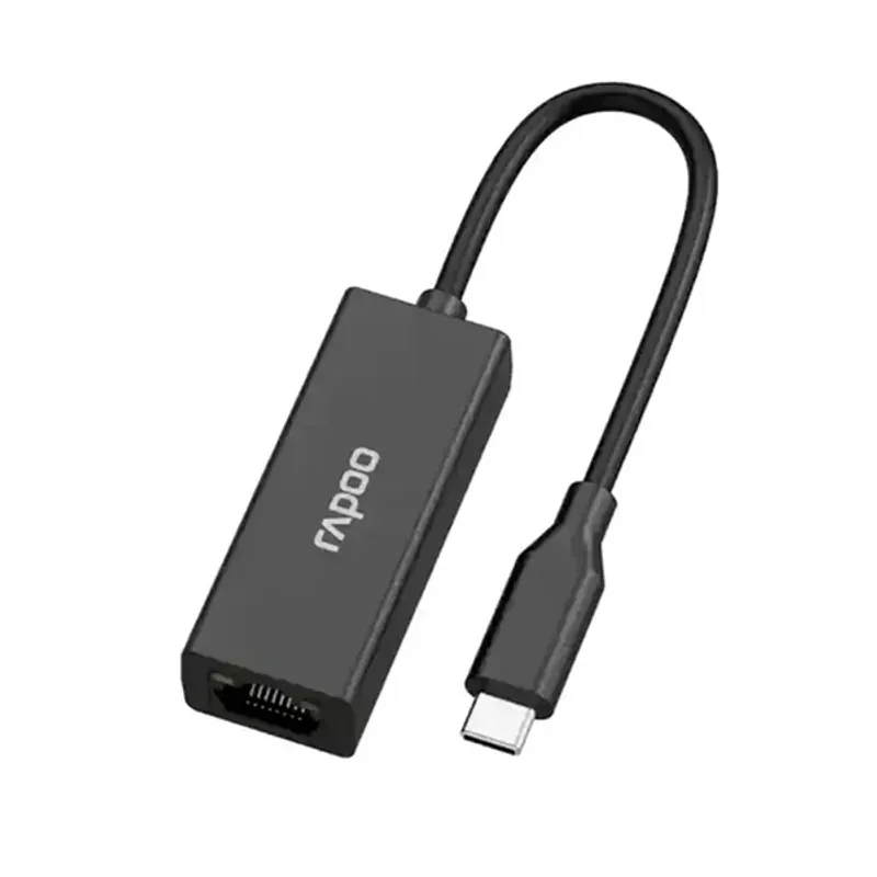 مبدل USB-C به شبکه رپو مدل Rapoo XD20