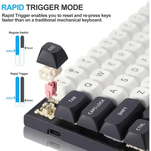 کیبورد مکانیکال گیمینگ ردراگون K712 RGB-M
