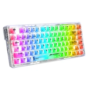 کیبورد بی سیم مکانیکال گیمینگ ردراگون ELF PRO K649 CT