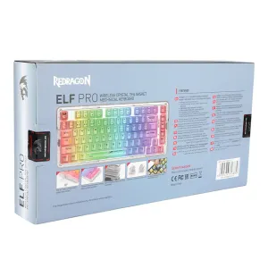 کیبورد بی سیم مکانیکال گیمینگ ردراگون ELF PRO K649 CT