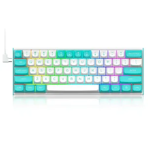 کیبورد مکانیکال گیمینگ ردراگون Fidd K683 WB RGB