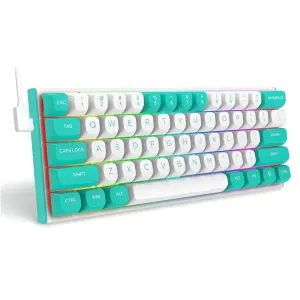کیبورد مکانیکال گیمینگ ردراگون Fidd K683 WB RGB