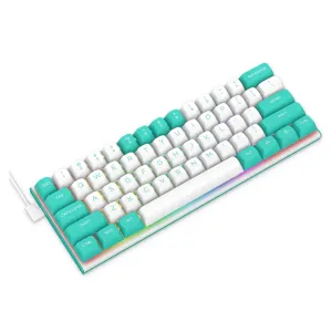 کیبورد مکانیکال گیمینگ ردراگون Fidd K683 WB RGB