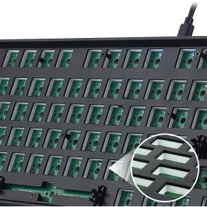 کیت صفحه کلید مکانیکال 80 درصد ردراگون BBK552