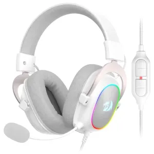 هدست گیمینگ ردراگون ZEUS-X H510 White RGB