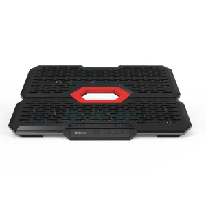 پایه خنک کننده لپ تاپ گیمینگ دارای پورت USB-C هترون مدل HCP138