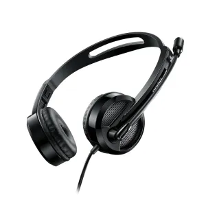 هدفون با سیم رپو مدل H120 Wired Stereo Headset