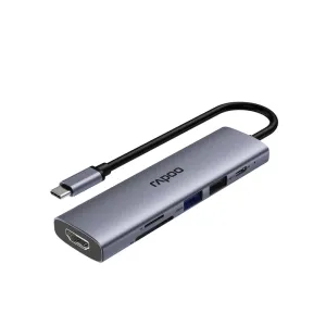 هاب 6 پورت USB-C رپو مدل Rapoo XD61