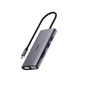 هاب 10 پورت Type-C رپو مدل XD101