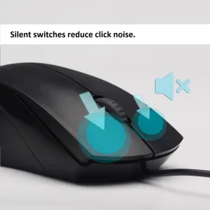 ماوس با سیم رپو مدل N1600 Silent - رنگ: سفید
