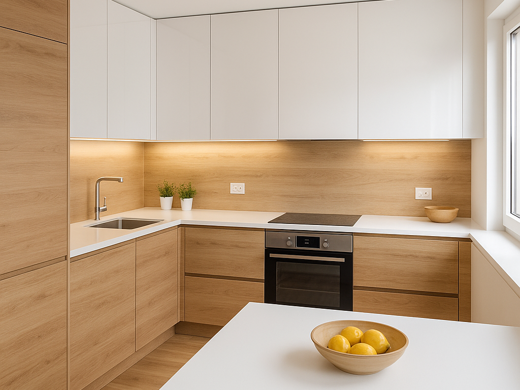 ایده‌هایی برای طراحی کابینت مدرن با ورق MDF