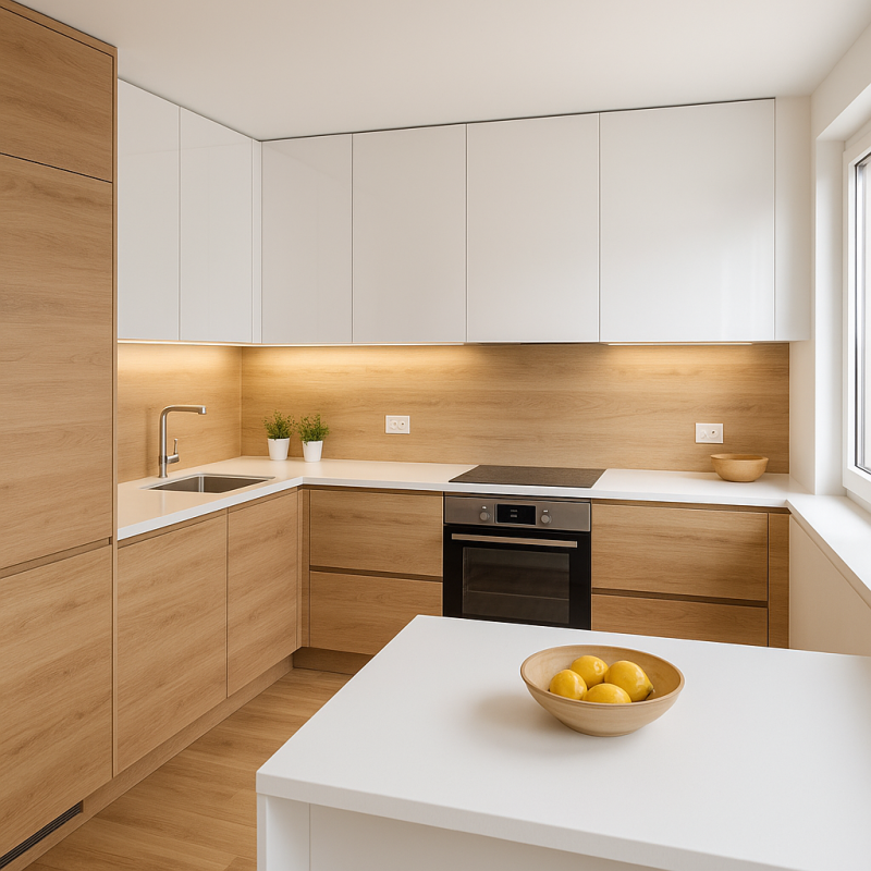 ورق ام دی اف و نئوپان ملامینه طرح سالید (SOLID)