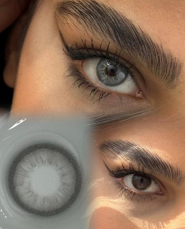 لنز رنگی هاوایی گری (Hawaii Gray) برند سلنا (Selena)