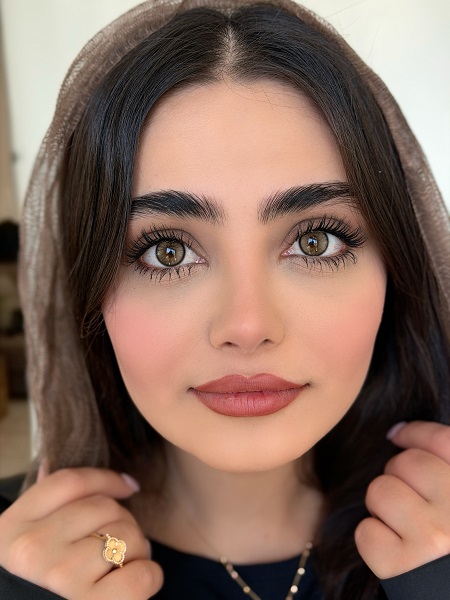 لنز رنگی گلدن هیزل ( Gold hazel) برند یونیک (Unique) سالانه
