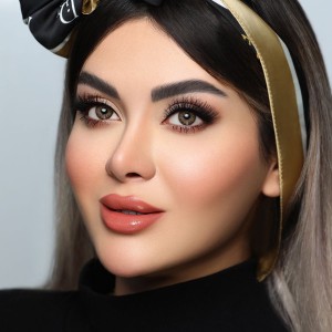 لنز رنگی اورلاندو هانی براون (Orlando Honey Brown) برند آماندا (Amanda)