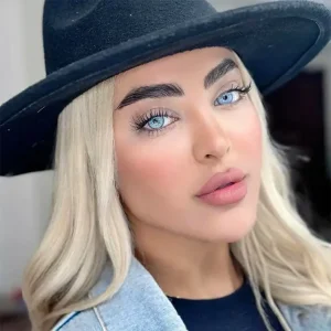 لنز رنگی  اش بلو (Ash Blue) برند اوربان لایر (Urban Layer)