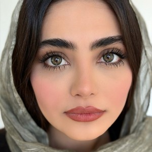 لنز رنگی آرمی گرین ( Army Green) برند یونیک (Unique) سالانه